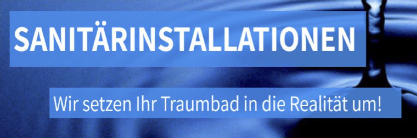 Sanitärinstallationen